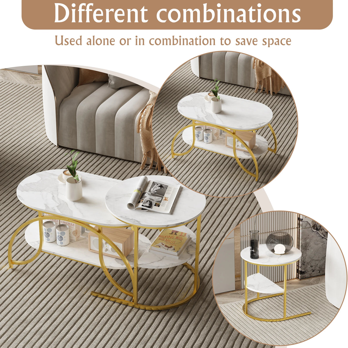 Soffbord Duett, 2-pack – bild 2
