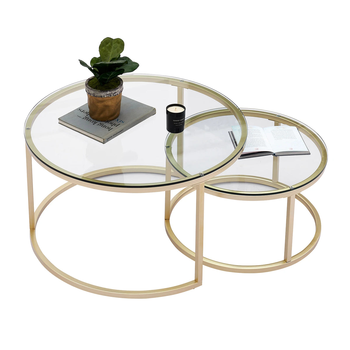 Soffbord Tvilling, glas
