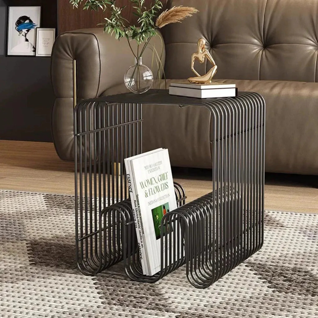 Sidobord Stråle, metall – bild 4