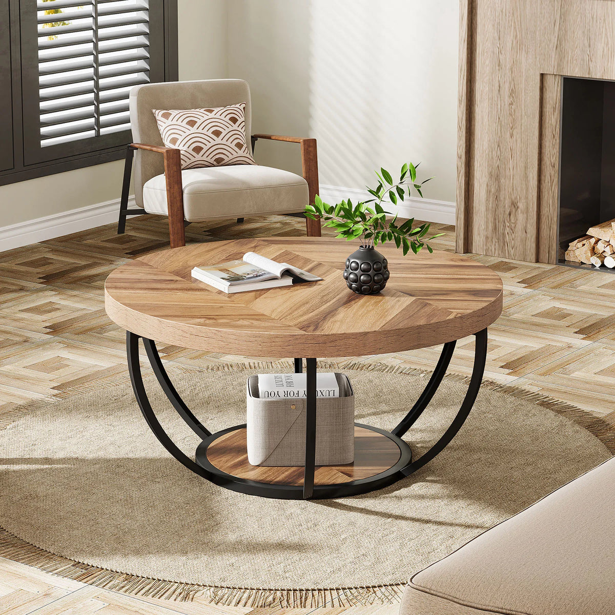 Soffbord Måne, ø 80 cm – bild 4