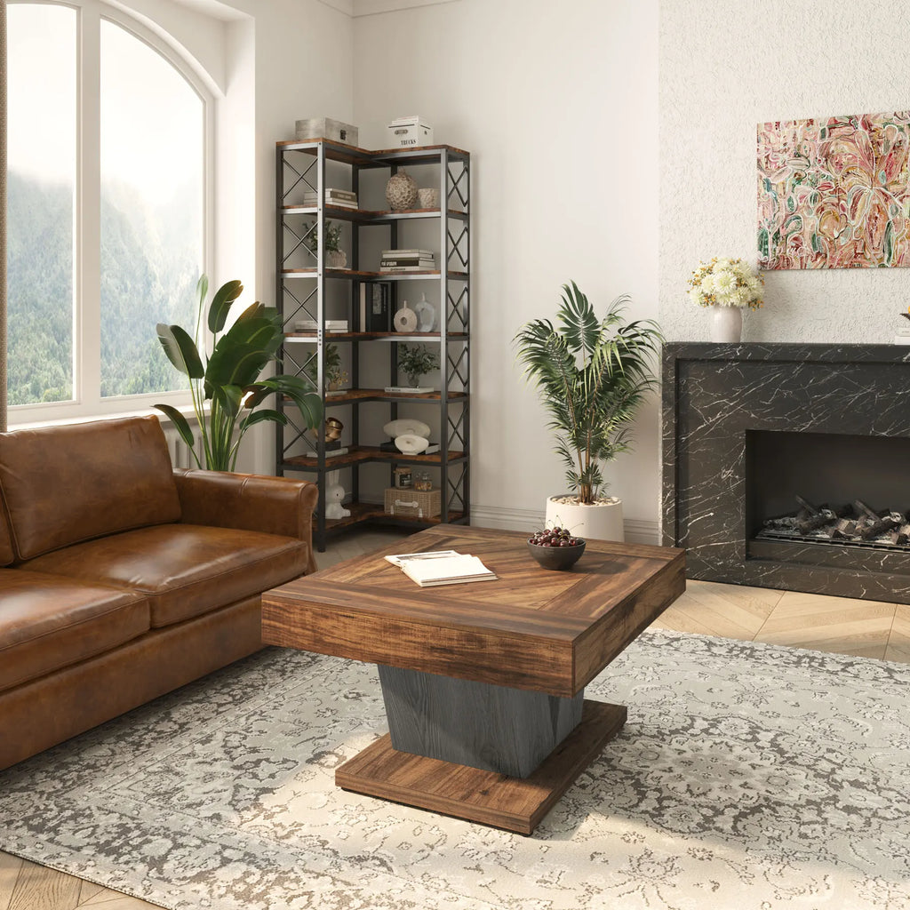 Soffbord Kors, 80 × 80 cm – bild 3