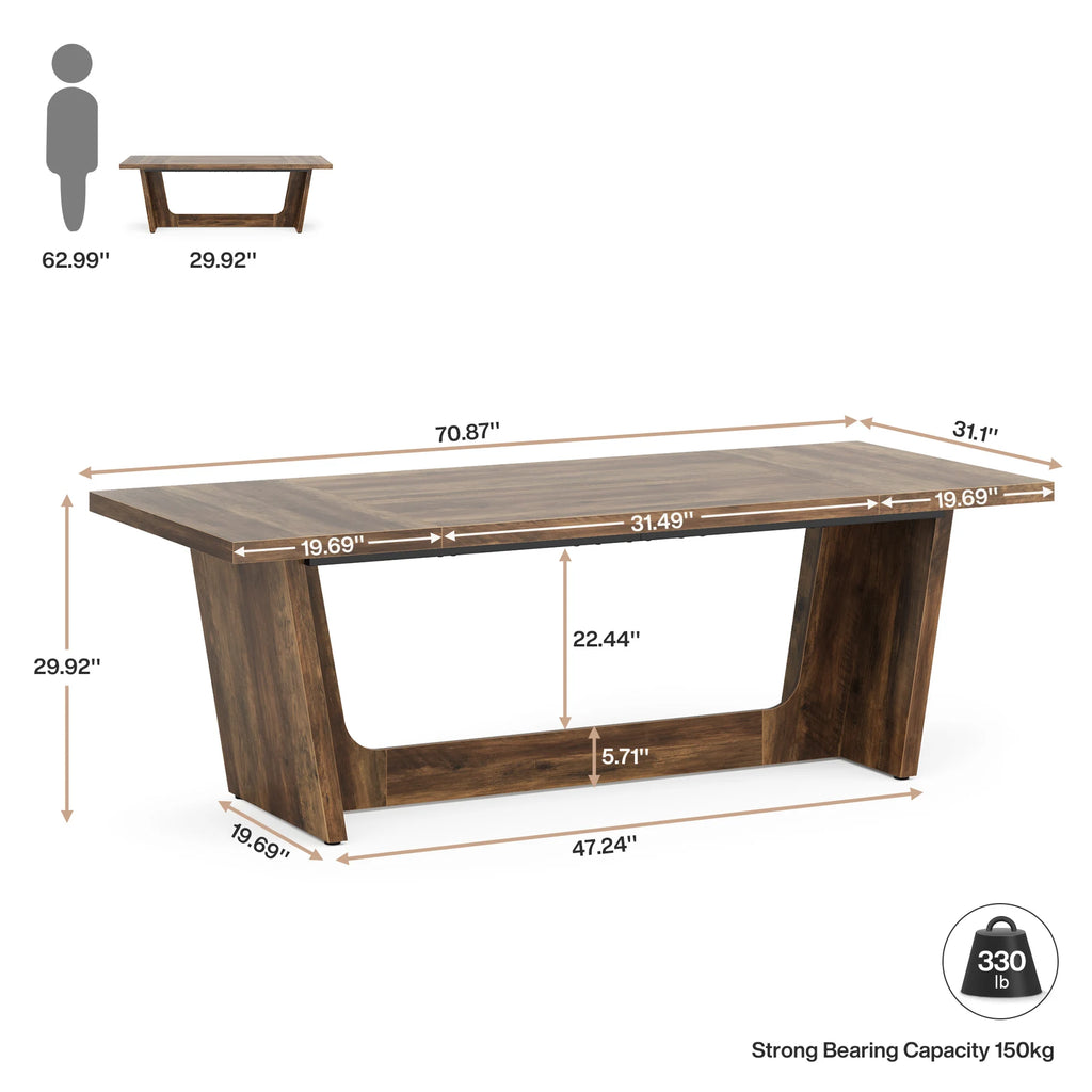 Skrivbord Kansli, 180 cm