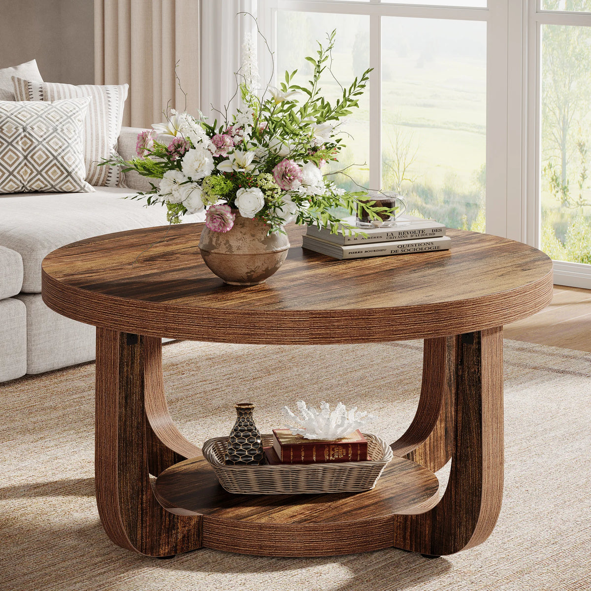 Soffbord Puck, ø 80 cm
