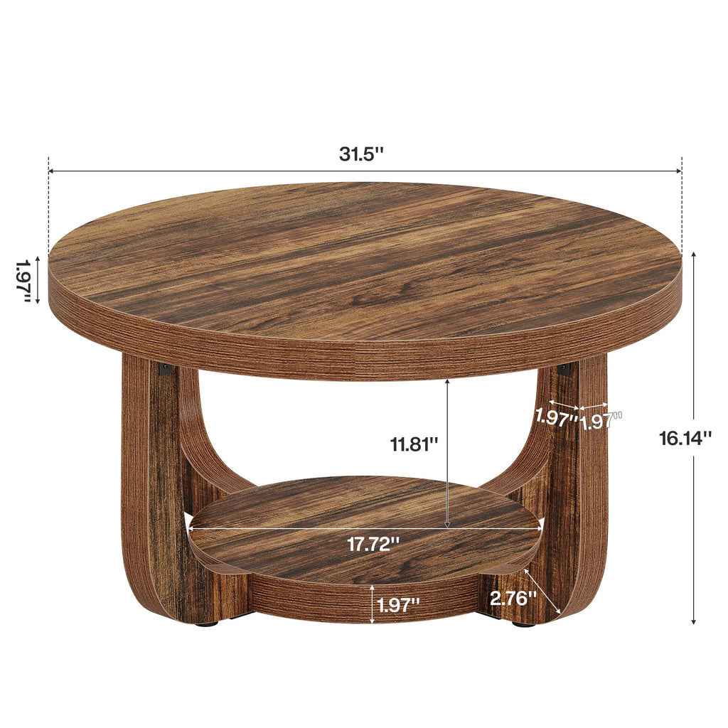 Soffbord Puck, ø 80 cm