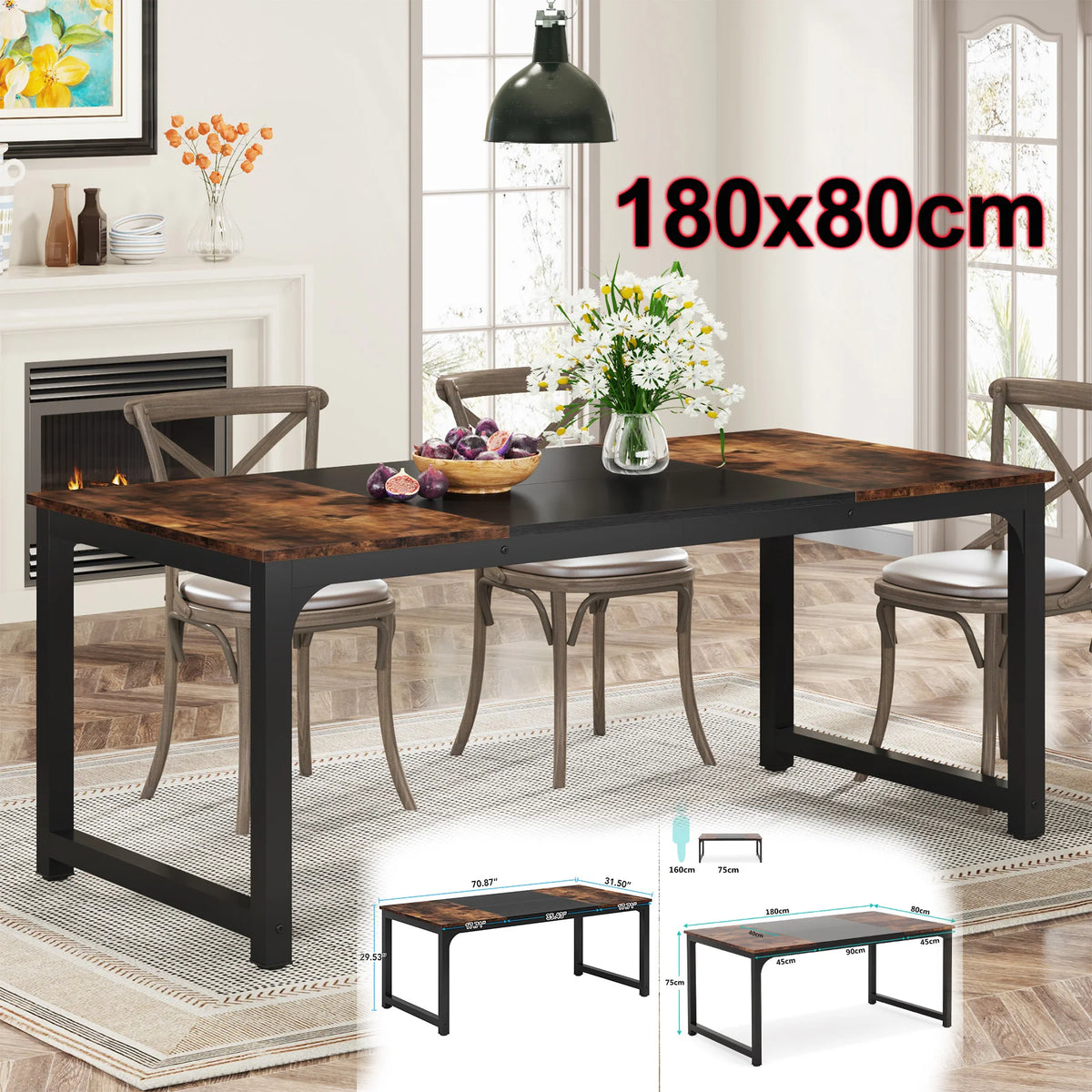 Matbord Bygd, 160 cm