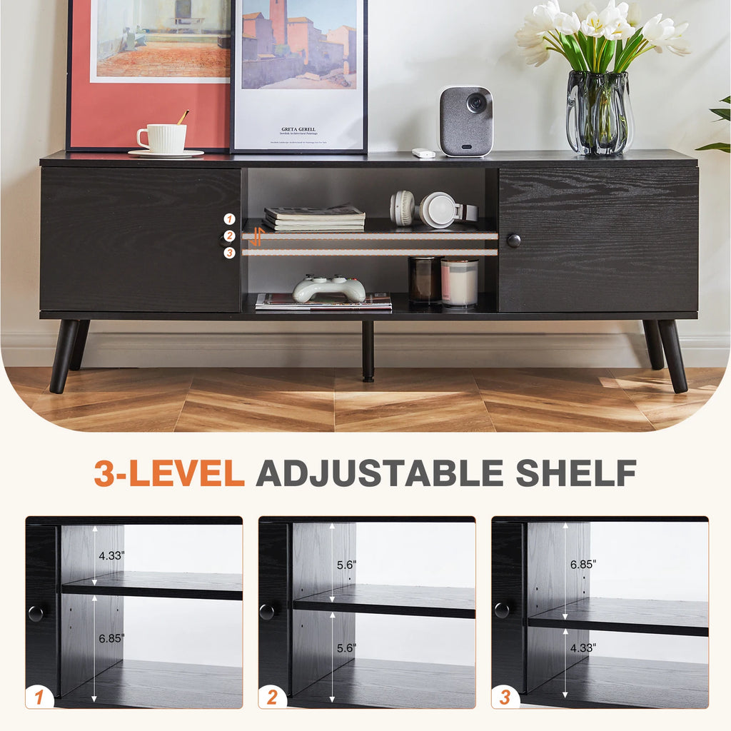TV-bänk Härd, 136 cm – bild 3