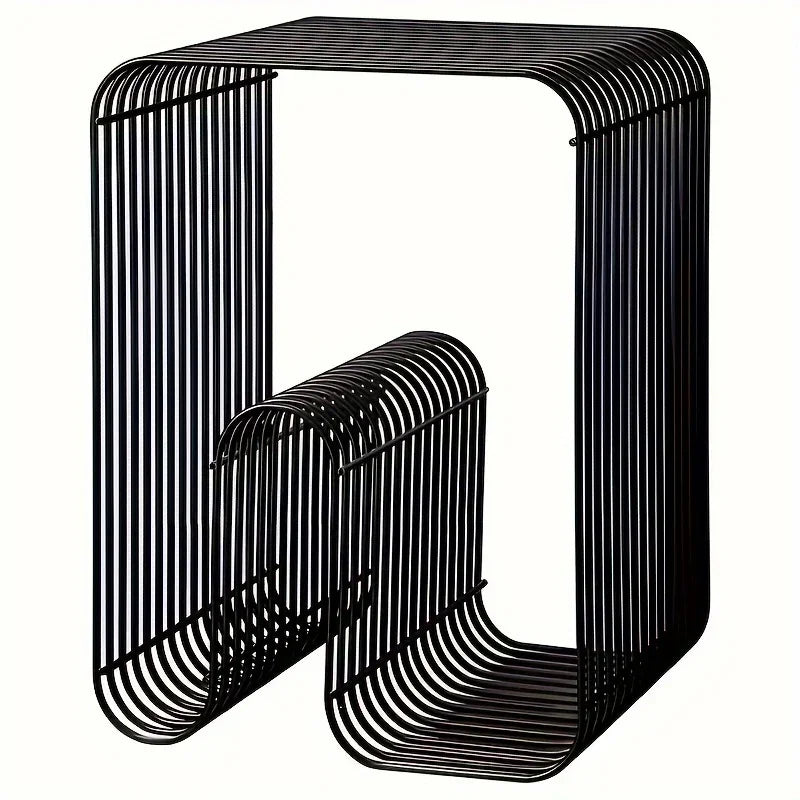 Sidobord Glans, metall