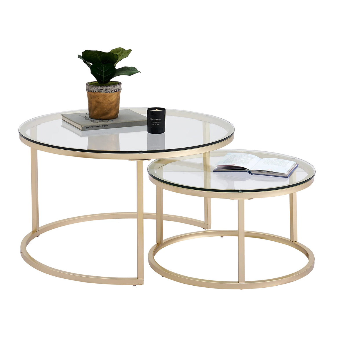 Soffbord Tvilling, glas – bild 3