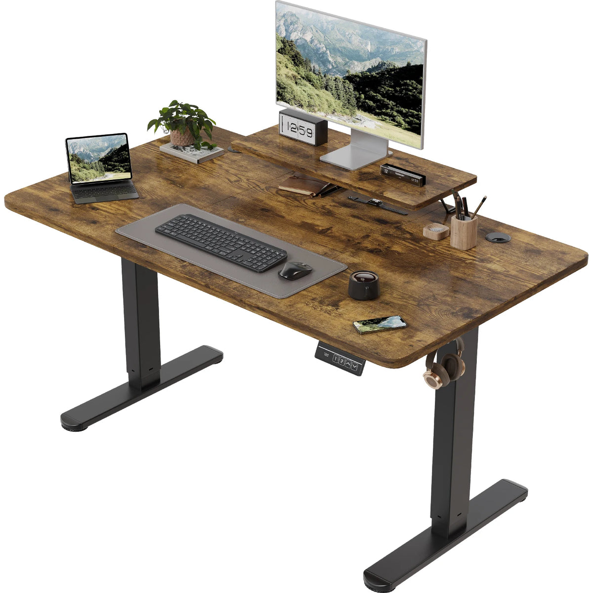 Skrivbord Sund, höj- och sänkbart 120 cm