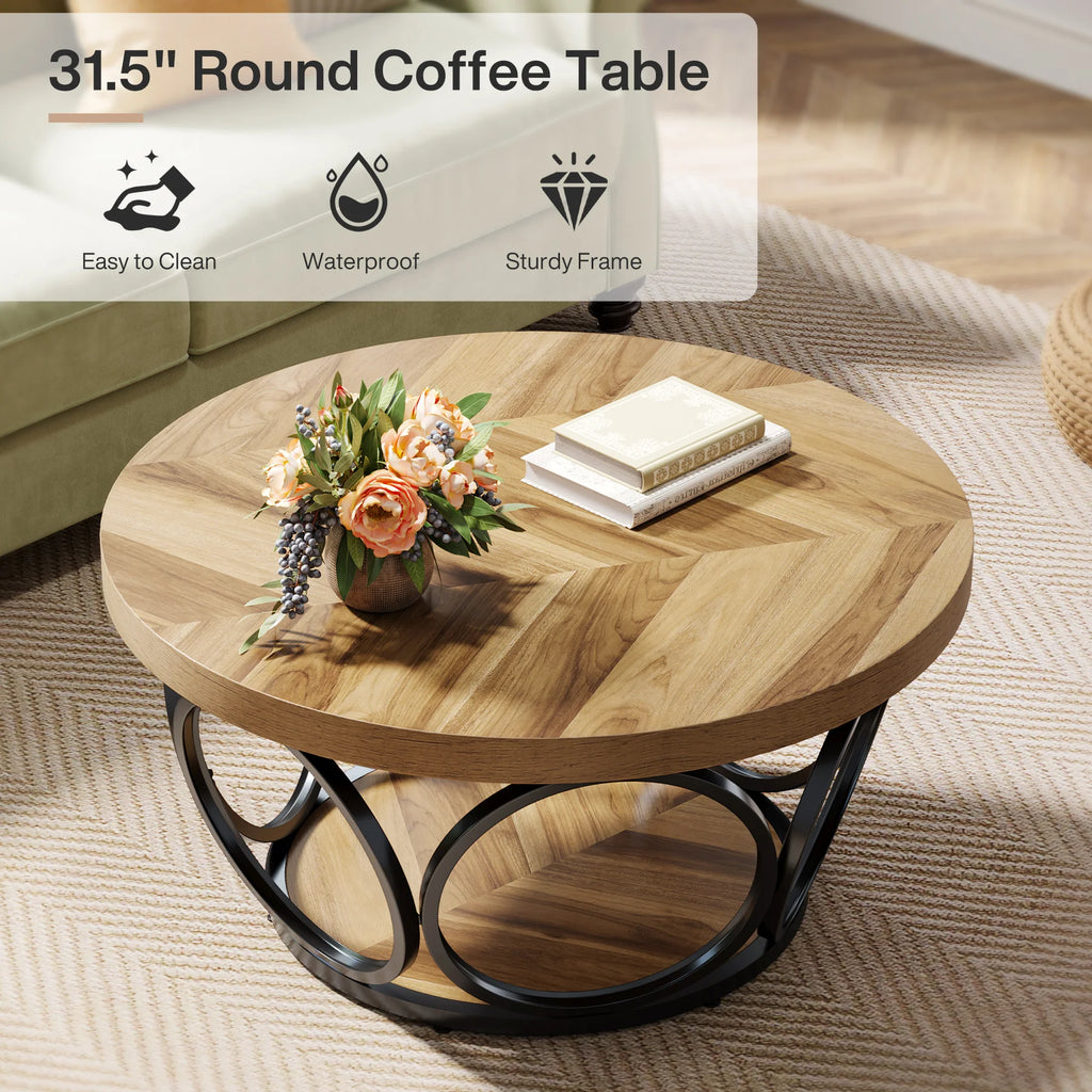 Soffbord Ring, ø 80 cm – bild 4