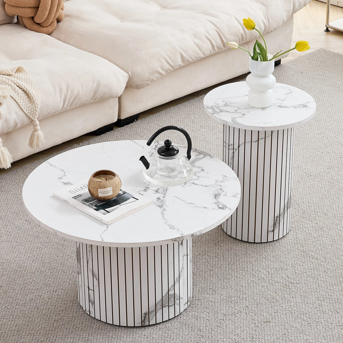 Soffbord Kotte, 2-pack