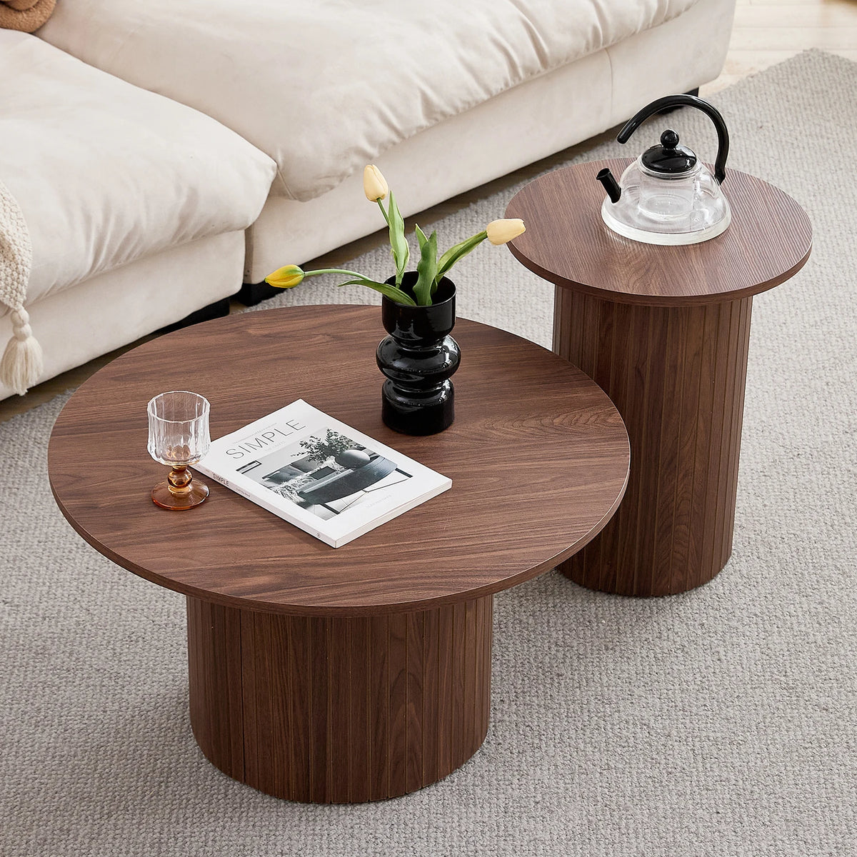 Soffbord Kotte, 2-pack