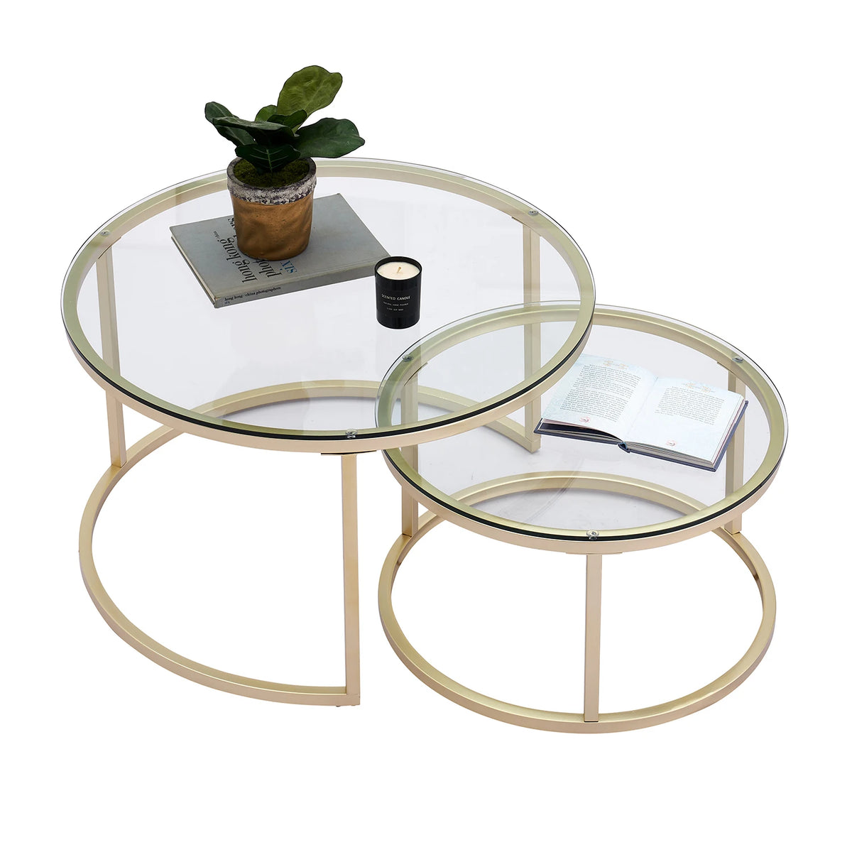Soffbord Tvilling, glas – bild 2