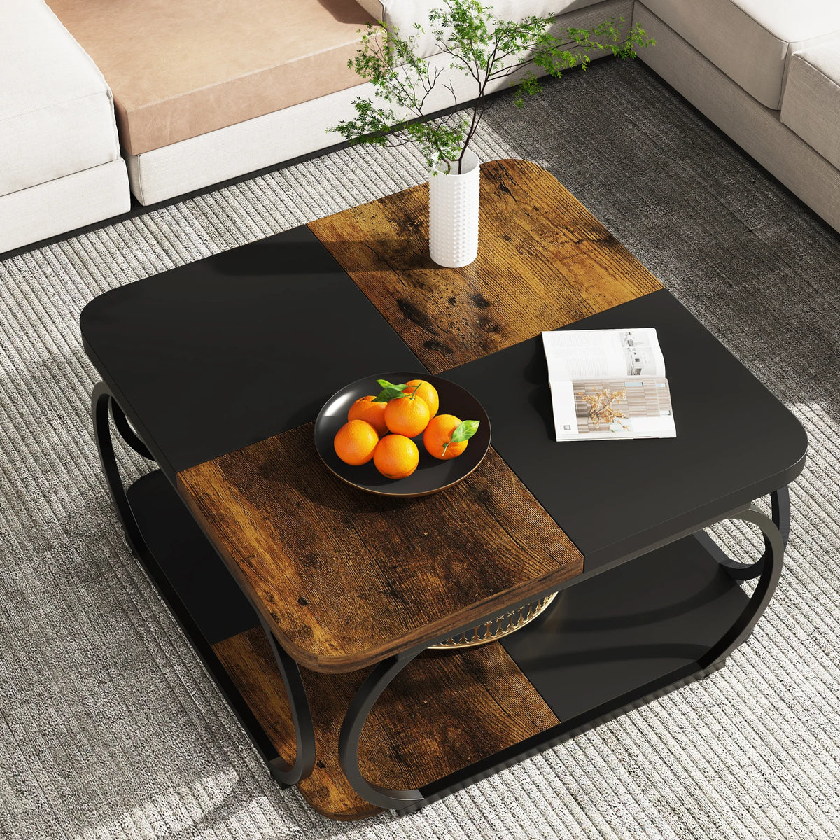 Soffbord Torg, 100 × 100 cm – bild 3