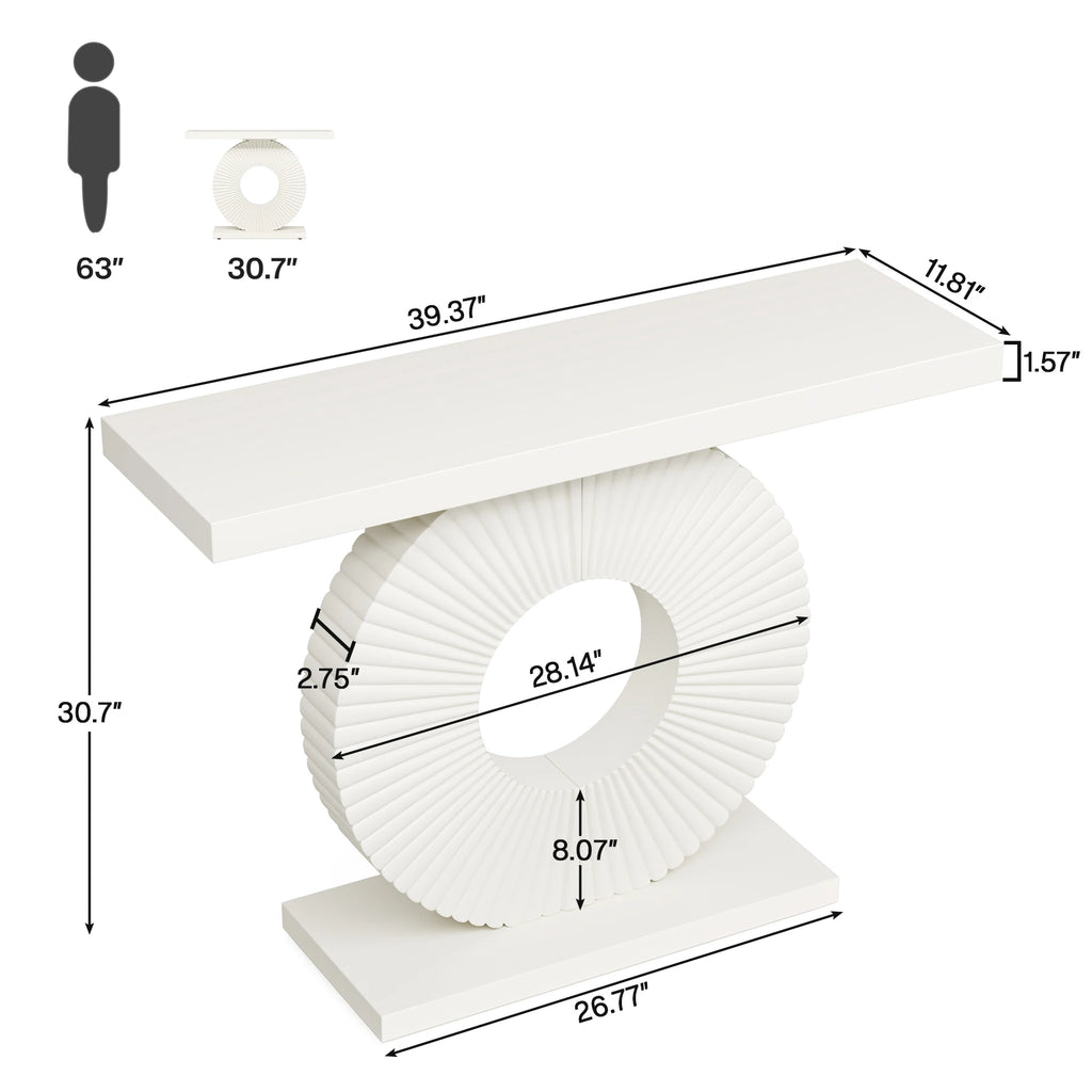 Konsolbord Rosett, 100 cm