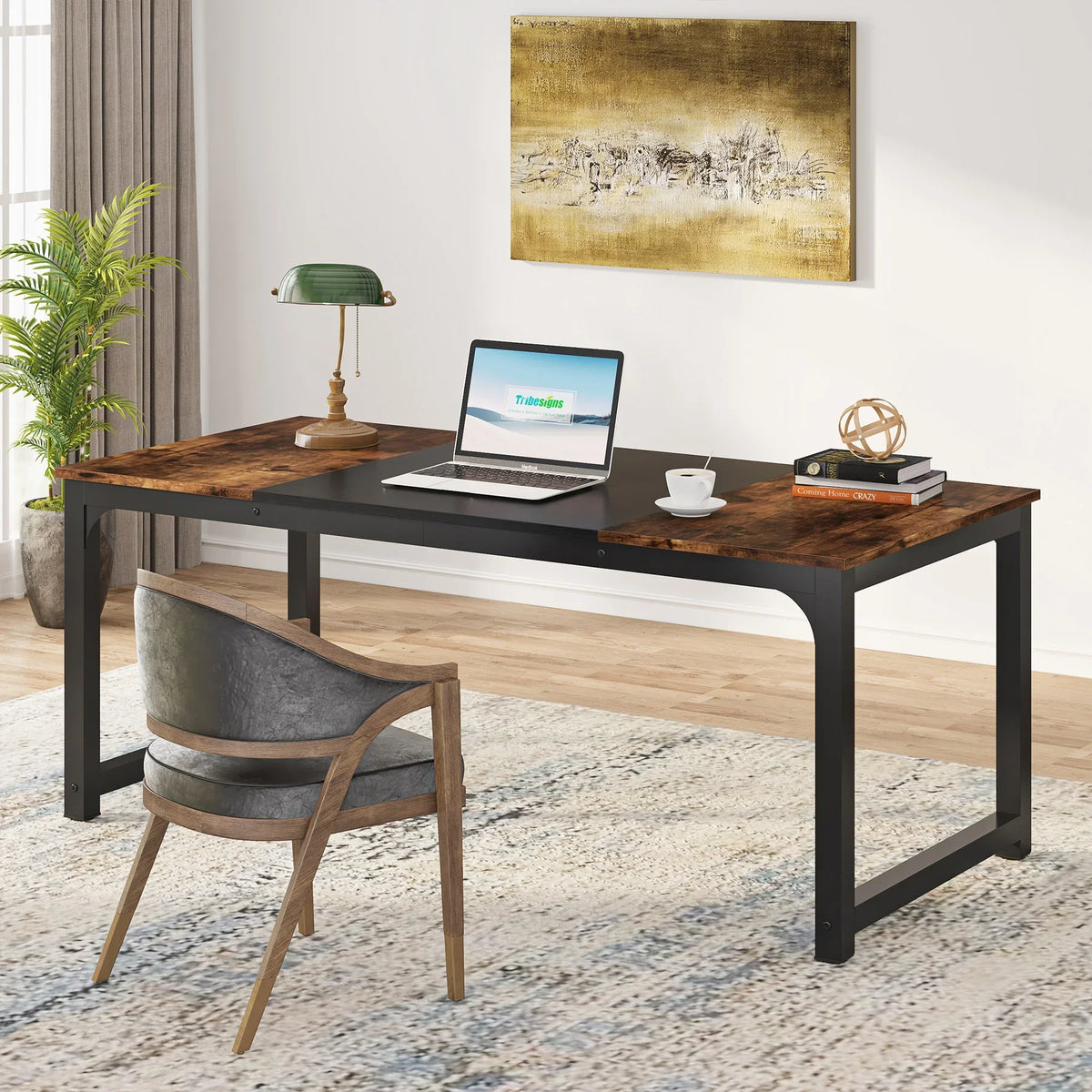 Skrivbord Fönster, 160 × 80 cm