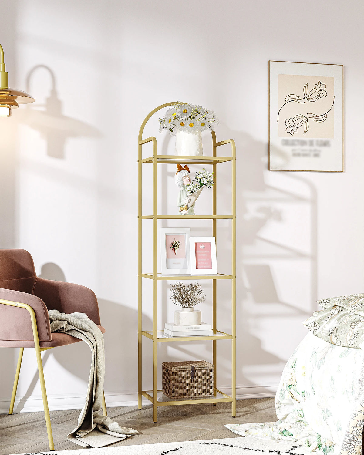 Glashylla Dagg, guld – bild 2