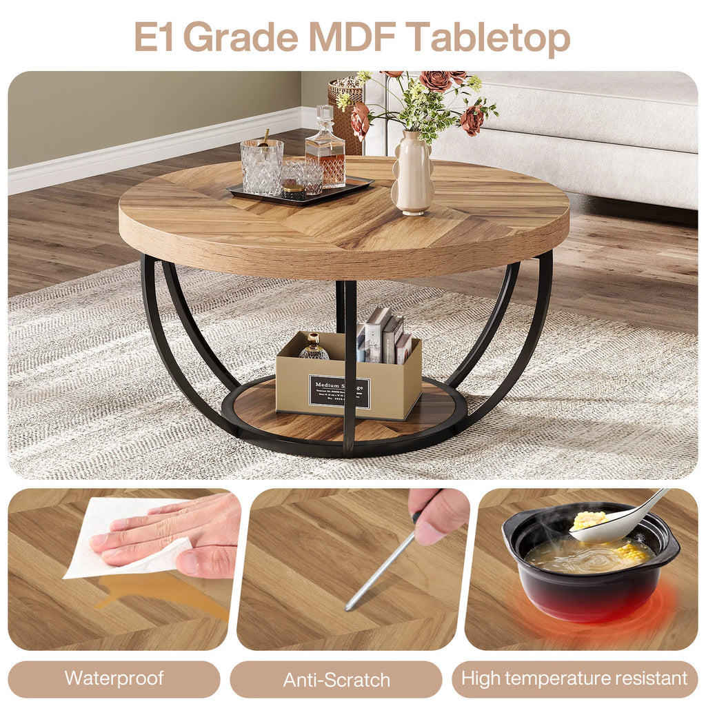 Soffbord Måne, ø 80 cm – bild 6