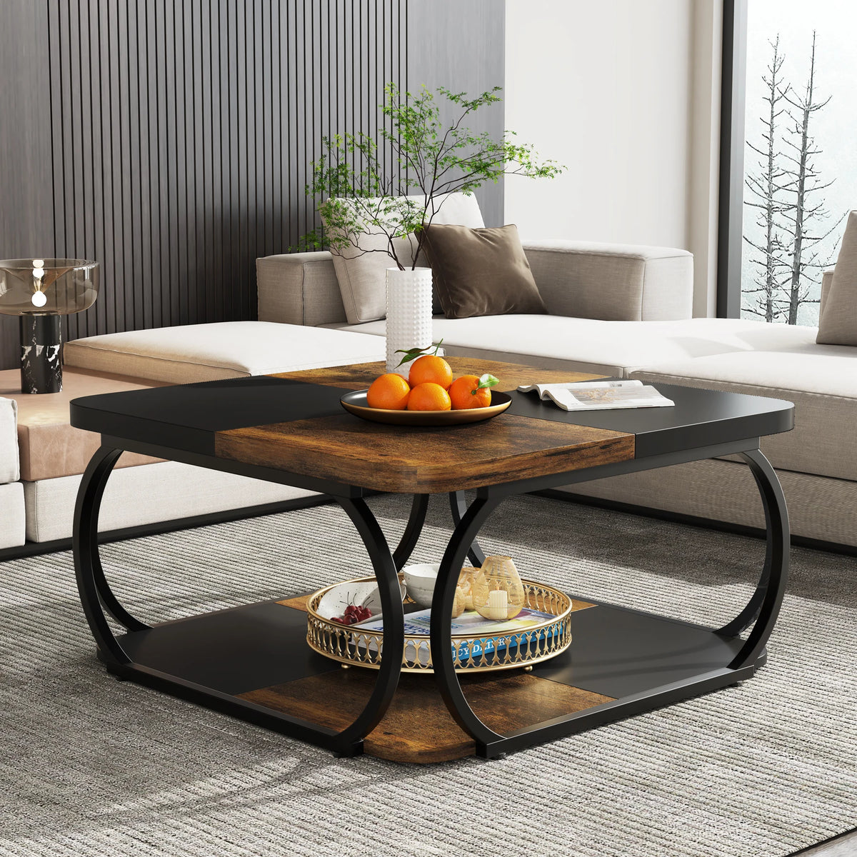 Soffbord Torg, 100 × 100 cm – bild 2