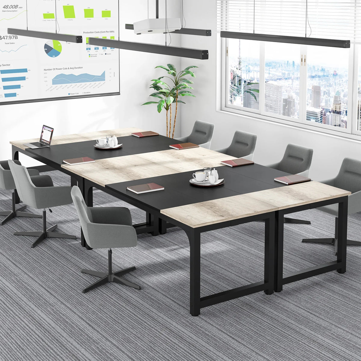 Skrivbord Regel, 180 × 80 cm