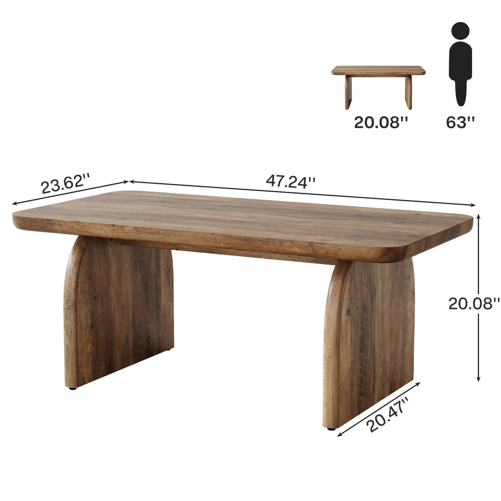 Soffbord Bjälke, 120 cm – bild 5